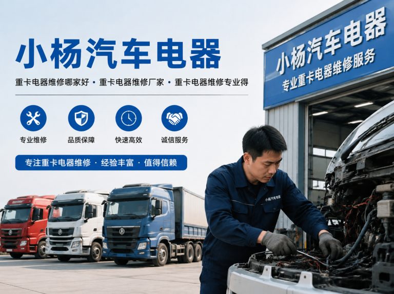 抚远为重卡运输提供电器维修方案